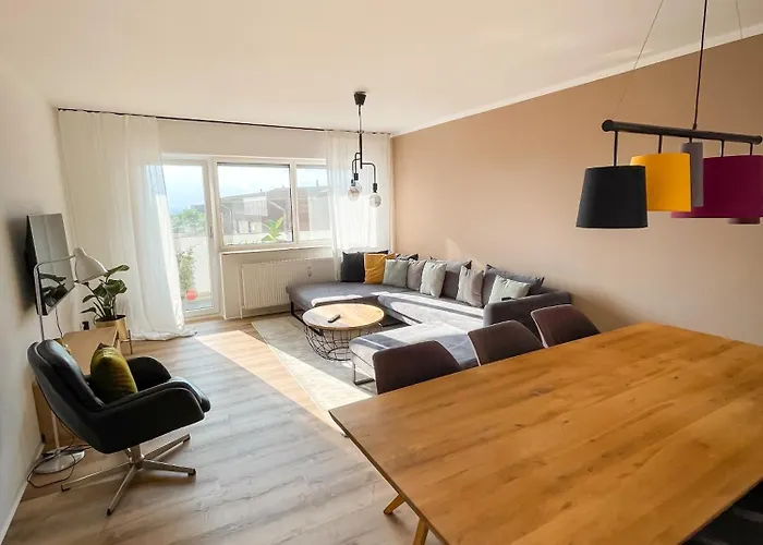 Sunset View - Design Hermannsblick, Parkplatz, Balkon Appartamento *