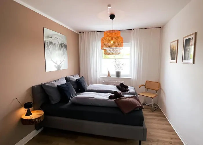 Appartamento Sunset View - Design Hermannsblick, Parkplatz, Balkon Detmold