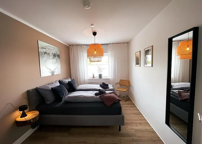 Sunset View - Design Hermannsblick, Parkplatz, Balkon * Detmold