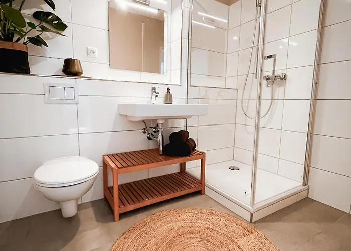 Apartmán Sunset View - Design Hermannsblick, Parkplatz, Balkon *